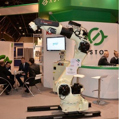 6 Axis Industrial Robot Arm BX200L 200kg Payload As Handling Robot
