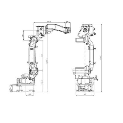 Automatic Welding Robot SF6-C1440 6 Axis Industrial Robotic Arm For Automation Welding Robot