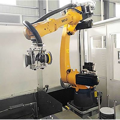 Handling Robot Arm 6 Axis ER50-2100 With CNGBS Welding Positioner For Material Handling Robot