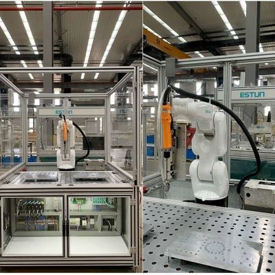 Small Universal Robotic Arm 6 Axis China ER6-730-MI With CNGBS Dress Pack As Handling Robot