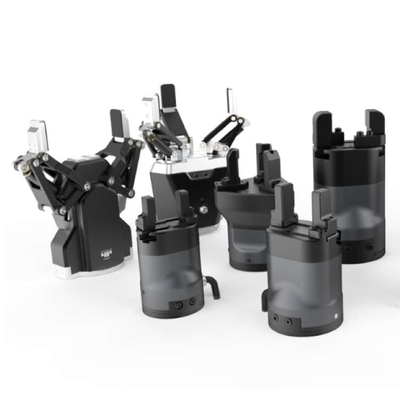Three Finger Servo Electric Gripper CGC-80 With CNGBS 6 Axis Robot Arm For Automated Cobot Handling