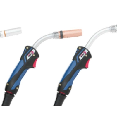Air Cooled Mig Welding Torch MB EVO PRO 26 With Robot Arm For Welding Automation As Welding Torches