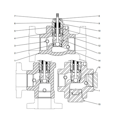 KIMRAY CV Series High Pressure Regulators For Control Valve Gas Regulator
