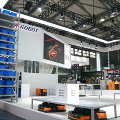 AGV Robot Q7-1500D Slam / QR Code Navigation With CNGBS Cobot Robot For Material Handling Robot