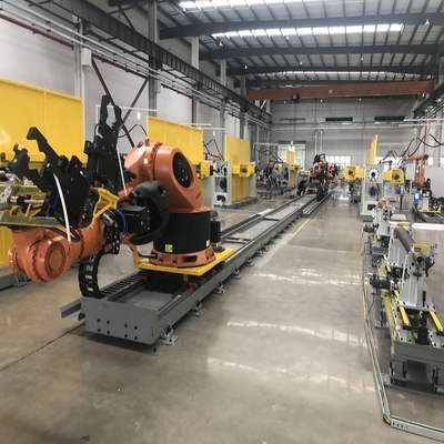 5000kg Payload Robot Rail For ABB KUKA FANUC Yaskawa KAWASAKI NACHI Robot Arm