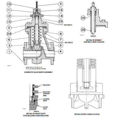 Butterfly Control Valve With Actuator And With Fish-Er 67CFR Filter Regulator