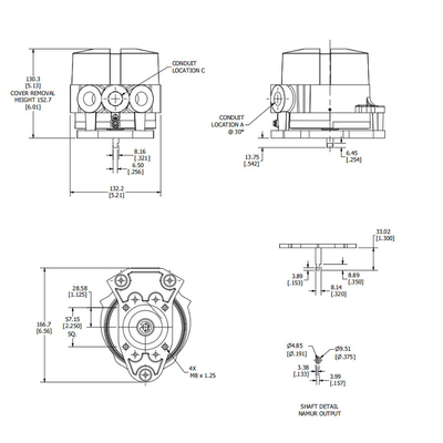 Fisher EZ Valve Limit Switch Westlock Rotary Position Monitors 2200 Series