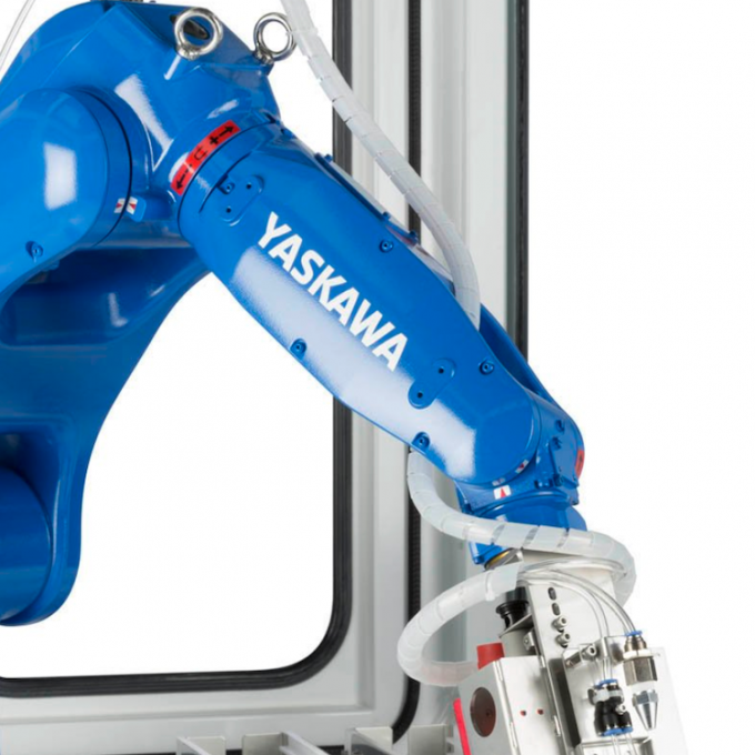 Yaskawa MOTOMAN GP8 Industrial Robot For Milling Manipulator Arm Lift Pick 0