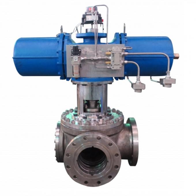 Control Valve KOSO 310K With Fisher DVC6200 Pneumatic Positioner 6300RC Actuator