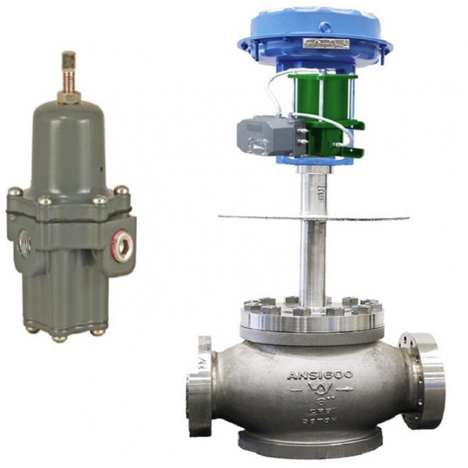 Pneumatic Control Valve Qquipped Rotork Actuator 3710 67CFR Filter