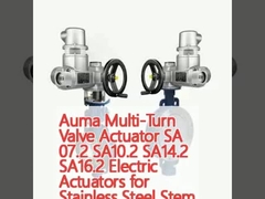 Auma Multi-Turn Valve Actuator SA 07.2 SA10.2 SA14.2 SA16.2 Electric Actuators for Stainless Steel Stem Pneumatic Control Valve Keystone F9 Series Butterfly Valve