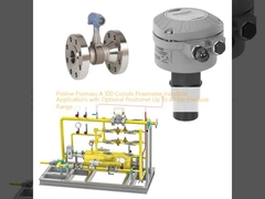 Proline Promass A 100 Coriolis Flowmeter Industrial Applications with Optional Positioner Up To 40 Bar Pressure Range