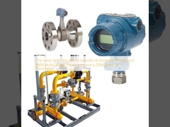 The valve switching device includes an Emerson Rosemount 8800 Multivariable Flowmeter and a 2088 Pressure Transmitter.