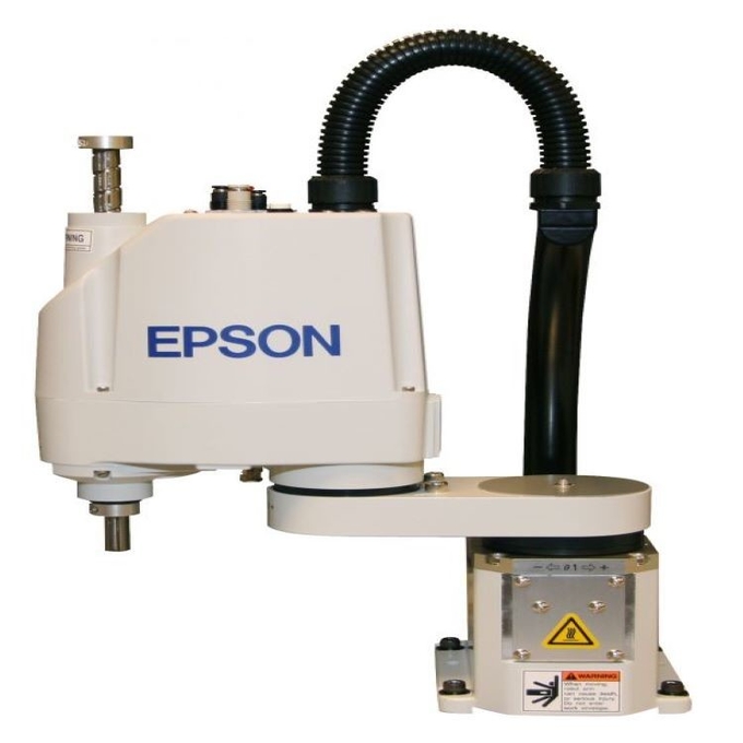 Unique Crank Option EpsonG3251 Scara Robot for pick and place.